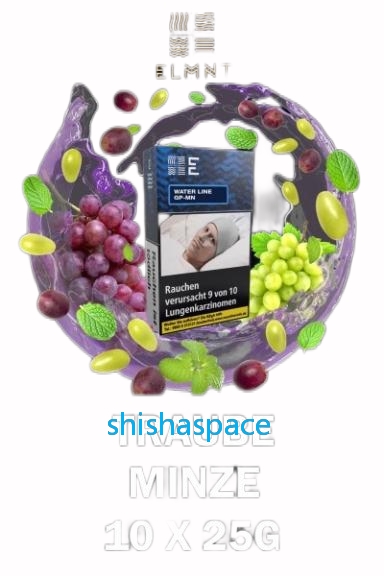 Shisha Tabak Wasserlinie GP-MN 25g - 10er Pack
